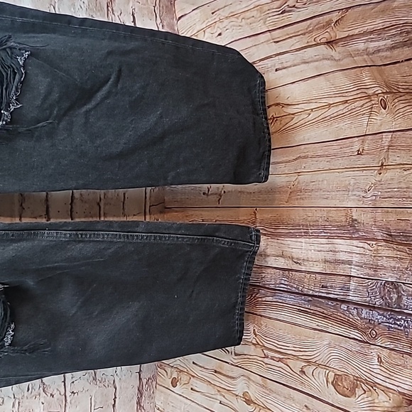 H&M Loose Fit Black Jeans 40 X 32 Like New - Picture 2 of 11